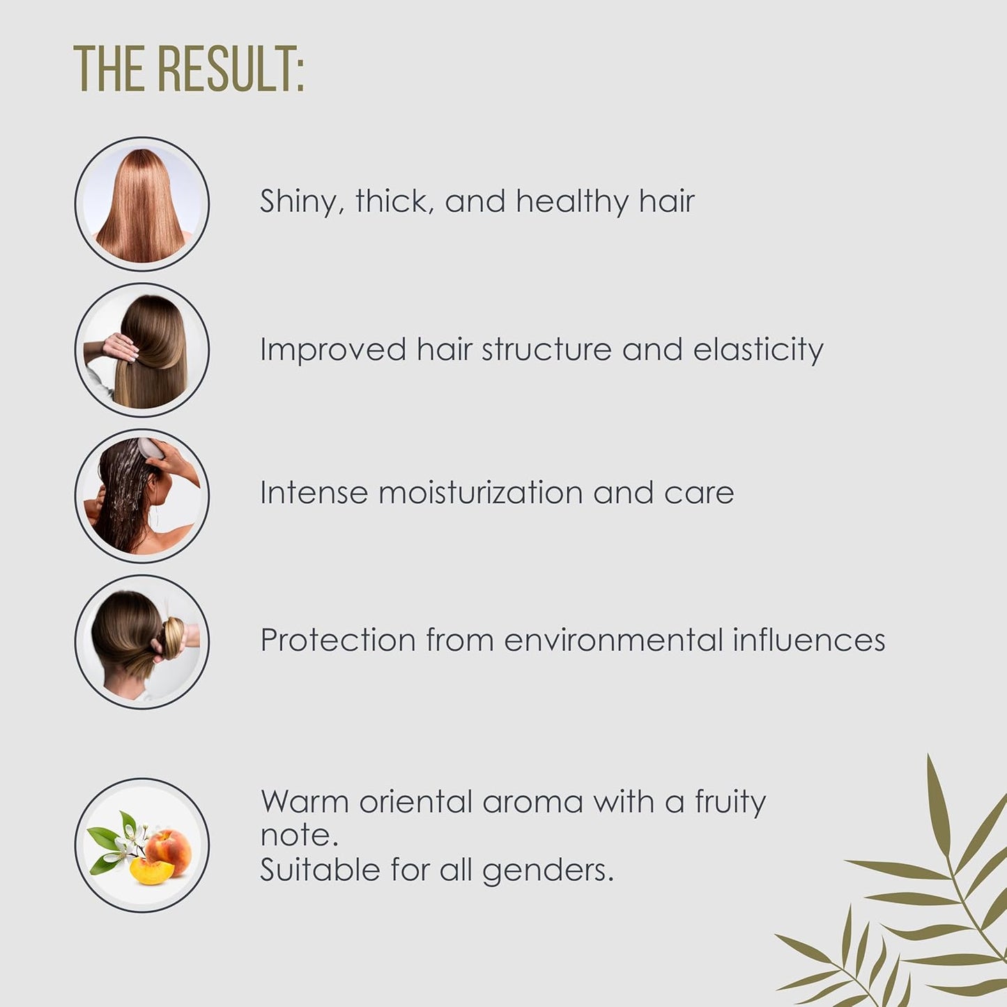 Nourishing Hair Balm for Dry Hair ECOLATIER, URBAN Series - Formulated with Natural Ingredients to Provide Care, Radiant Shine and Overall Health - 13.5 Fl Oz